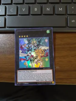 Yugioh Majester paladin The Ascending Draco Slayer Misprint No Name With imprint - Image 1