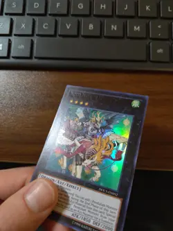 Yugioh Majester paladin The Ascending Draco Slayer Misprint No Name With imprint - Image 2