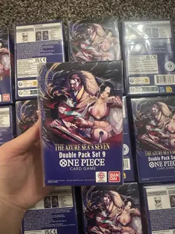 12x ONE PIECE TCG OP-14: The Azure Sea’s Seven - Double Pack Set Vol. 9 DP09 - Image 3