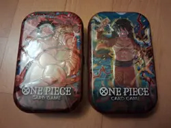 2 X One Piece Card Game Tin Pack Set Vol 1 new Sealed Unopened Official Genuine - Image 1