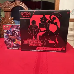 Pokemon TCG S&V Destined Rivals Elite Trainer Box ETB & Booster Bundle - SEALED - Image 1