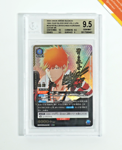 Union Arena Bleach BGS 9.5 Ichigo Kurosaki SR 2 Star Signature 2024 Japanese - Image 1