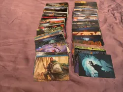 Art Card COMPLETE Set 81 Magic the Gathering Lord of the Rings MTG Middle-Earth - Image 1
