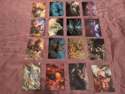 Art Card COMPLETE Set 81 Magic the Gathering Lord of the Rings MTG Middle-Earth - Image 2