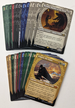 Lord of the Rings COMPLETE Showcase 30 Card SET Magic the Gathering MTG Gandalf - Image 1