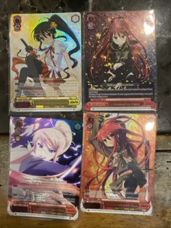Weiss Schwarz Shakugan No Shana English Lot Of 4 SHP Cards - Image 1