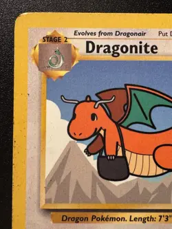 Dragonite WoTC Promo 5 Kids WB The First Movie Black Star Pokemon Card Rare HP - Image 3