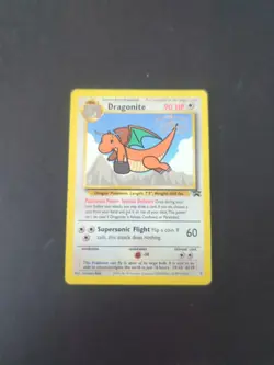 Dragonite 5 Black Star Promo Pokemon The First Movie Stamped HP - Image 1