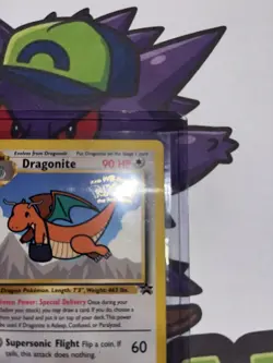 Dragonite Black Star Promo 5 1999 WB Pokemon The First Movie WOTC Vintage HP - Image 3