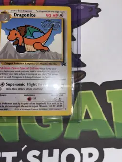 Dragonite Black Star Promo 5 1999 WB Pokemon The First Movie WOTC Vintage HP - Image 4