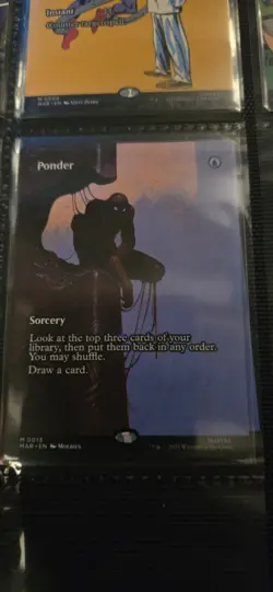 Ponder M0013 MTG Spiderman Non Foil Magic The Gathering - Image 1