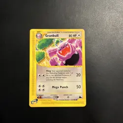 Granbull Skyridge 61/144 Regular Rare Card Pokemon TCG Near Mint NM Pack Fresh - Image 1