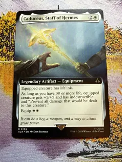 Caduceus, Staff of Hermes - NM - Full Art - Universes Beyond: Assassin's Creed - Image 2