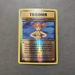 Pokemon TCG Evolutions Misty's Determination Reverse Holo Card 80/108 - Image 1