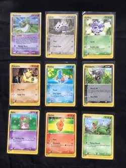 Pokemon Cards: EX Ruby & Sapphire 17 Card Lot - Image 1