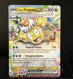 Pokemon Card Alolan Exeggutor ex 133/191 Double Rare Surging Sparks Near Mint - Image 1