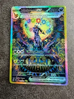 Umbreon ex 161/131 Prismatic Evolutions collection card - Image 1