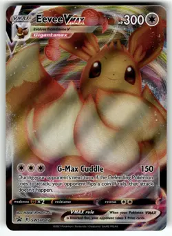 Eevee VMAX - SWSH087 SWSH: Sword & Shield Promo Cards NM Pokemon Card TCG - Image 1