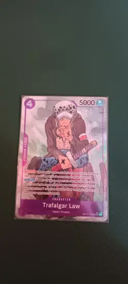Trafalgar Law ST10 Treasure Rare One-Piece Card TCG - Image 1