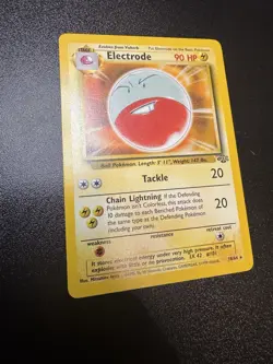 Pokemon TCG Electrode #2/64 Jungle Set Unlimited Non Holo Rare WOTC Card NM - Image 1
