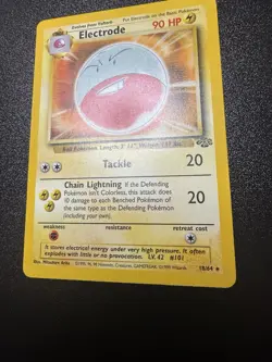 Pokemon TCG Electrode #2/64 Jungle Set Unlimited Non Holo Rare WOTC Card NM - Image 2
