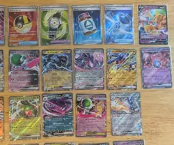 50x Pokemon Hit Card Bundle Full Art/ Vmax/ V/ Ex M/NM Japanese - Image 3