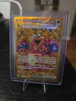 Pokemon TCG Charizard EX Obsidian Flames Holo Hyper Rare Card 228/197 - Image 1