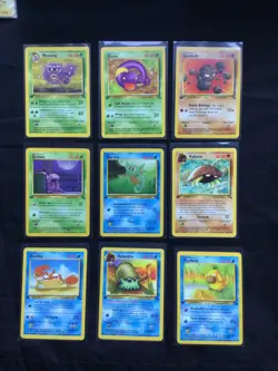 Pokemon Cards: 1st Edition Fossil 27 Card Non-Holo Lot - Image 3