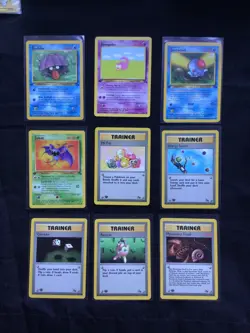 Pokemon Cards: 1st Edition Fossil 27 Card Non-Holo Lot - Image 5