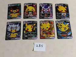 6Pikachu Pokemon Card Holo GX VSTAR VMAX GX EX Cosplay Art - READ DESCRIPTION - Image 1