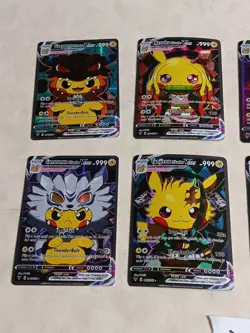 6Pikachu Pokemon Card Holo GX VSTAR VMAX GX EX Cosplay Art - READ DESCRIPTION - Image 2