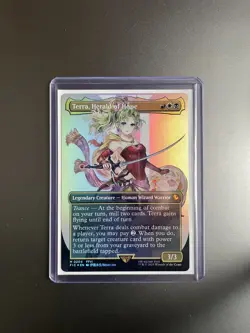 Terra, Herald of Hope (Borderless) #204 - Foil - Final Fantasy - MTG English - Image 1