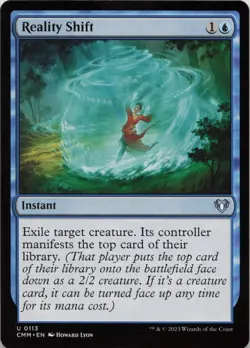 Reality Shift U Commander Masters 113 NM MTG - Image 1