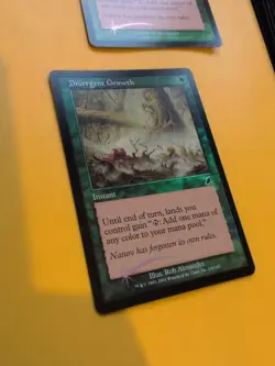 Divergent Growth. x2 MTG FOIL Shooting Star. Scourge 2003 2 Card. instant - Image 3