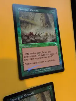 Divergent Growth. x2 MTG FOIL Shooting Star. Scourge 2003 2 Card. instant - Image 5