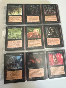 THE DARK EX-NM -FULL COMPLETE_ITALIAN_SET - 122 CARDS - MTG - MAGIC - Image 3