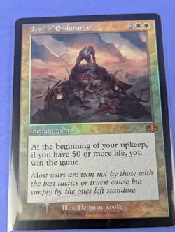 MTG Magic: Dominaria Remastered: Test of Endurance Foil #276 Mythic - NM - Image 1