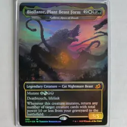 Biollante, Plant Beast Form - Foil Alternate Art - NM - Ikoria IKO - MTG - Image 1