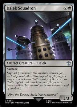 MTG DALEK SQUADRON EXC - 65 - WHO - MAGIC - Image 1