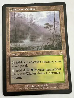 Llanowar Wastes - Apocalypse - Magic The Gathering - Image 1