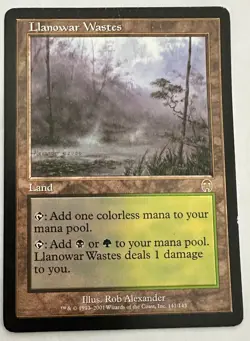 Llanowar Wastes - Apocalypse - Magic The Gathering - Image 2