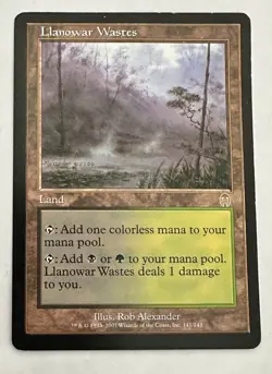 Llanowar Wastes - Apocalypse - Magic The Gathering - Image 3