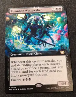 Eumidian Wastewaker - Extended Art - EOC - MTG - EN - NM - 0028 - Image 1