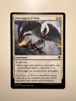 Magic MTG • Distruggere il Male (Destroy Evil) • DU 17 • C • ITA • MINT - Image 1