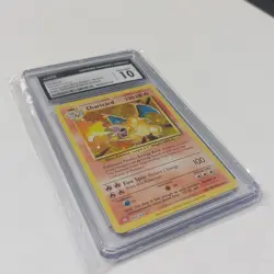 Pokemon TCG Charizard Holo Rare Card 003/034 CLC Classic Collection 2023 CGC 10 - Image 2