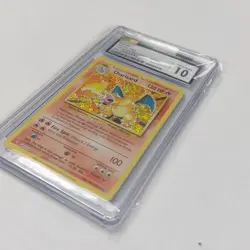 Pokemon TCG Charizard Holo Rare Card 003/034 CLC Classic Collection 2023 CGC 10 - Image 3
