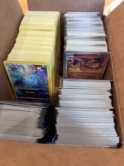 Large lot of approximately 5 pounds of Pokemon Cards - Modern + Vintage. - Image 2
