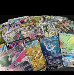Pokemon 5-Card Lot : OVERSIZED Jumbo Ultra RARE Cards! - Image 1
