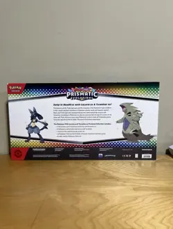 Pokemon TCG Prismatic Evolutions Lucario Ex Tyranitar Ex Premium Collection Box - Image 2