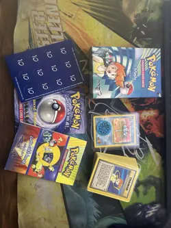 Pokemon Misty Theme Deck WOTC Vintage Gym Heroes 1999-2000 Complete Box - Image 1
